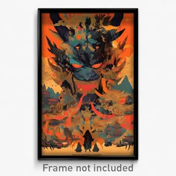 Indonesian Movie Poster - Thorny Gargoyle (Indonesia Retro Film Art Print)