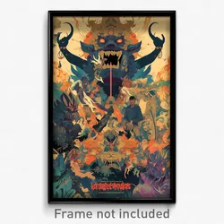 Indonesian Movie Poster - Liquid Darkness (Indonesia Retro Film Art Print)