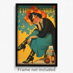 Spanish Movie Poster - Boy Feeling Curiosity, Zealous Stirrup Legwear (Print)