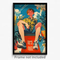 Chinese Movie Poster - Boy Feeling Anticipating, Unique Frilled Leotard (Print)