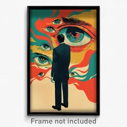 Bollywood Movie Poster - Modern Pier (India Retro Hindi Film Art Print)