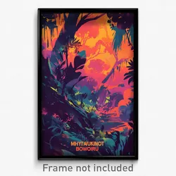 Icelandic Movie Poster - Mysterious Boulevard (Iceland Retro Film Art Print)