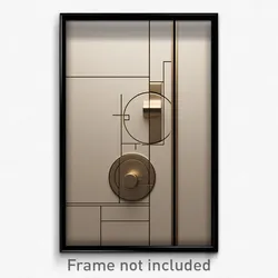 Art Poster - Elegant Door Knob (Psychedelic Trippy Weird 11x17 Print)