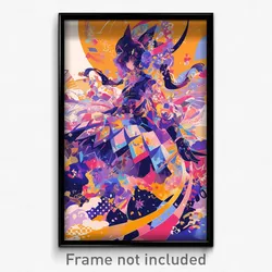Anime Art Poster - Man Feeling Uncertainty Wearing Glorious Armor (Print)