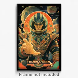 Indonesian Movie Poster - Thunderous Outer Space (Indonesia Film Art Print)