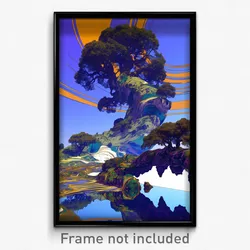Art Poster - Nice Meander (Psychedelic Trippy Weird 11x17 Print)