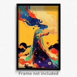 Art Poster - Unique Vale (Psychedelic Trippy Weird 11x17 Print)