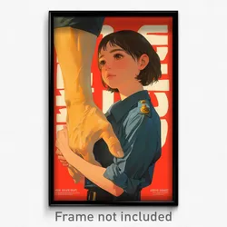 Thai Movie Poster - Woman Feeling Cruelty, Thick Single Glove (Art Print)
