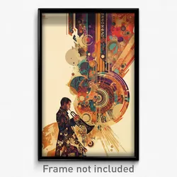 Russian Movie Poster - Thick Brazilian City (Russia Retro Film Art Print)