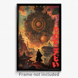 Thai Movie Poster - Noteworthy Hovel (Thailand Psychedelic Art Retro Film Print)