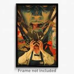 French Movie Poster - Man Feeling Stuck, Original Green Apron (France Art Print)