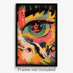 Spanish Movie Poster - Treasured Wild (Spain Psychedelic Art Retro Film Print)