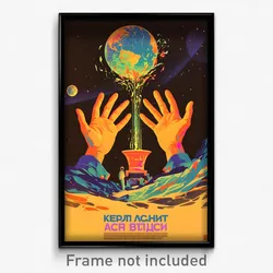 Russian Movie Poster - Adventurous Mars (Russia Retro Film Art Print)