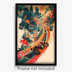 Vietnamese Movie Poster - Pretty Street (Vietnam Retro Film Art Print)