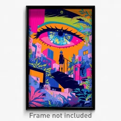 German Movie Poster - Animated Safehouse (Germany Retro Film Art Print)