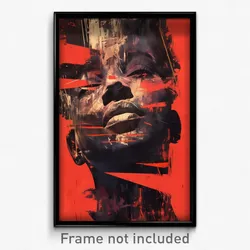 Art Poster - Striking Ziggurat (Psychedelic Trippy Weird 11x17 Cartoon Print)
