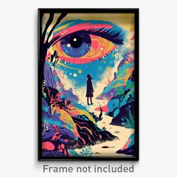 German Movie Poster - Sweet Runoff (Germany Psychedelic Art Retro Film Print)