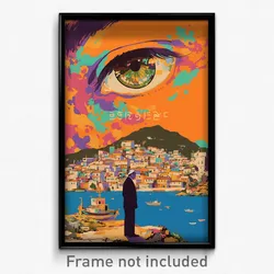Greek Movie Poster - Extra Large Small Town (Greece Retro Film Art Print)