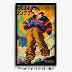 French Movie Poster - Boy Feeling Cowardly, Fabulous Sports (France Art Print)