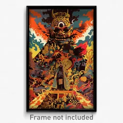 Indonesian Movie Poster - All Over The Place Portal (Indonesia Film Art Print)