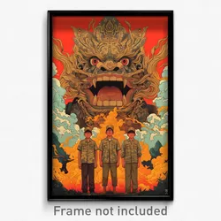 Indonesian Movie Poster - Rough Burrow (Indonesia Retro Film Art Print)