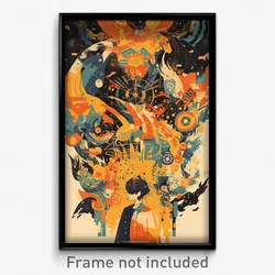 Indonesian Movie Poster - Subtle Independence Day (Indonesia Film Art Print)