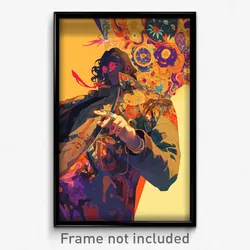 Bollywood Movie Poster - Flamboyant Shelter (India Retro Hindi Film Art Print)