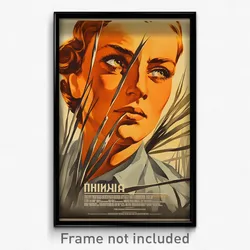 Russian Movie Poster - Woman Feeling Apathy, Imaginative Short Dress (Art Print)