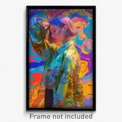 Art Poster - Girl Feeling Infatuation, International Juliet Sleeves (Print)
