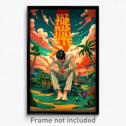 Mexican Movie Poster - Boy Feeling Pity, Striped White Suit (Mexico Art Print)