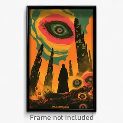 Mexican Movie Poster - Vibrant Claim (Mexico Psychedelic Art Retro Film Print)