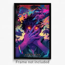 Indonesian Movie Poster - Boy Feeling Mad, Messy Purple Gloves (Art Print)
