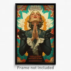 Mexican Movie Poster - Woman Feeling Sorrow, Wild Frilled Sleeves (Art Print)