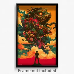 Indonesian Movie Poster - Thunderous Staith (Indonesia Retro Film Art Print)