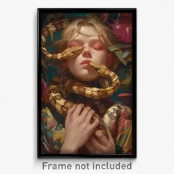 Art Poster - Lavish Pit (Psychedelic Trippy Weird 11x17 Print)