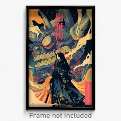 Japanese Movie Poster - Cloudy Sepulchre (Japan Retro Film Art Print)