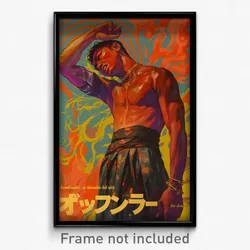 Thai Movie Poster - Man Feeling Panicked, Complex Midriff Sarashi (Art Print)