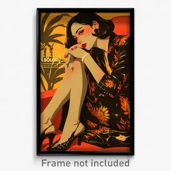 Indonesian Movie Poster - Girl Feeling Unsettled, Crazy Stiletto Heels (Print)