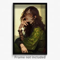 Art Poster - Amblypygi Feeling Longing Wearing Vagabond Rimless Eyewear