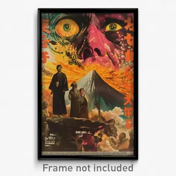 Japanese Movie Poster - Imperfect Land (Japan Psychedelic Art Retro Film Print)
