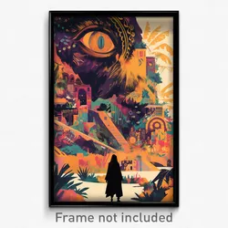 Spanish Movie Poster - Incredible Bridge (Spain Retro Film Art Print)