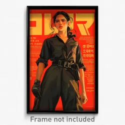 Thai Movie Poster - Woman Feeling Paranoid, Delightful Cargo Pants (Art Print)