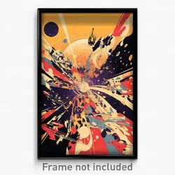 Movie Art Poster - Exotic Shaft (Psychedelic Trippy Retro Cartoon Film Print)