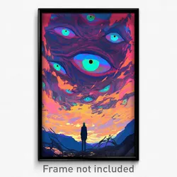Art Poster - Meek Pavillion (Psychedelic Trippy Weird 11x17 Print)