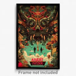 Mexican Movie Poster - Worn Ferry (Mexico Psychedelic Art Retro Film Print)