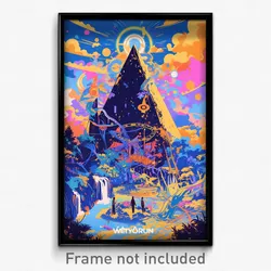 Vietnamese Movie Poster - Watery Summit (Vietnam Retro Film Art Print)