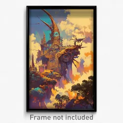 Art Poster - Incredible Way (Psychedelic Trippy Weird 11x17 Print)
