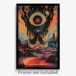 Russian Movie Poster - Humongous Ego Death (Russia Retro Film Art Print)