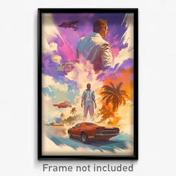 Spanish Movie Poster - Man Feeling Driven, Rundown Blazer (Spain Film Art Print)