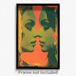 Greek Movie Poster - Electric Square (Greece Psychedelic Art Retro Film Print)